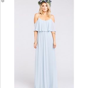 Show Me Your Mumu!! Caitlin Cold Shoulder Chiffon